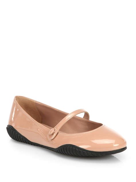 prada flats 2013|Prada padded maryjane ballet flats.